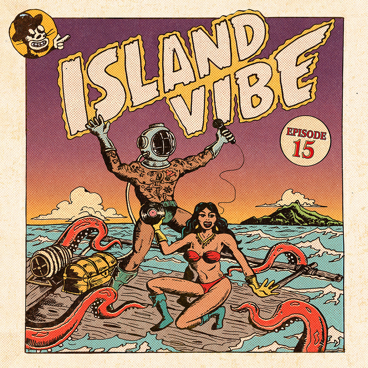 view MUSIC FESTIVAL ART for ISLAND VIBE FESTIVAL